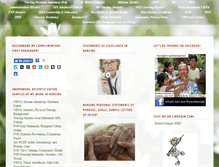 Tablet Screenshot of nursingpersonalstatement.net